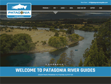 Tablet Screenshot of patagoniariverguides.com